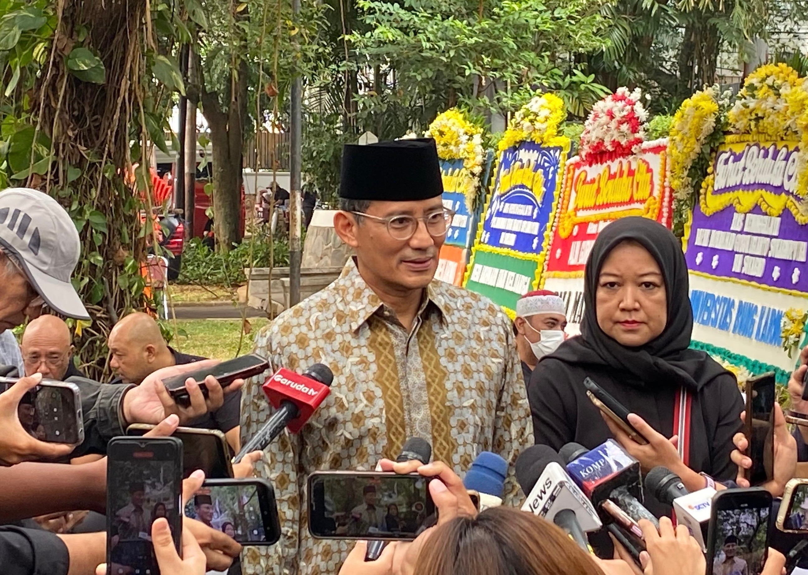 Sandiaga Uno Kenang Guruh Soekarnoputra, Ternyata Pernah Dapat Wejangan Ini