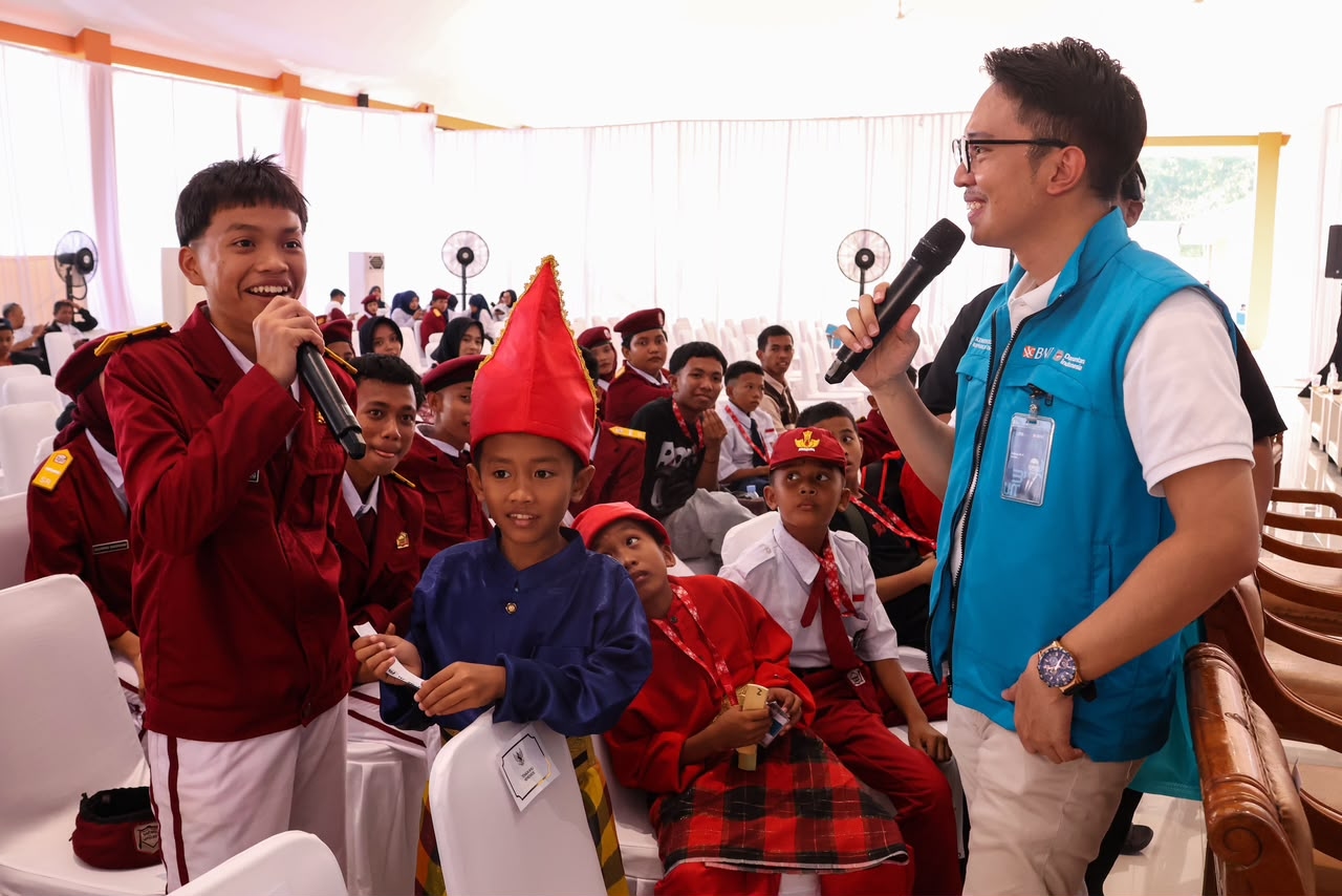 Dari Celengan ke Buku Rekening, Siswa Sekolah Rakyat Belajar Menabung bersama BNI