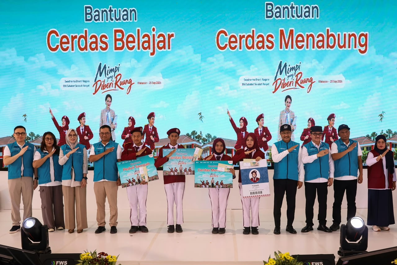 BNI Sahabat Sekolah Rakyat Hadirkan Edukasi dan Inspirasi bagi Siswa di Sulawesi Selatan
