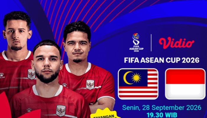Klik Link Live Streaming Indonesia vs Malaysia FIFA ASEAN Cup 2026 Malam Ini