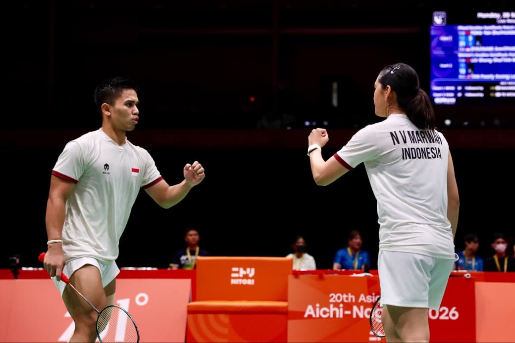 Asian Games: Bulutangkis Berpeluang Tambah 2 Emas Lewat Amri/Nita dan Leo/Daniel