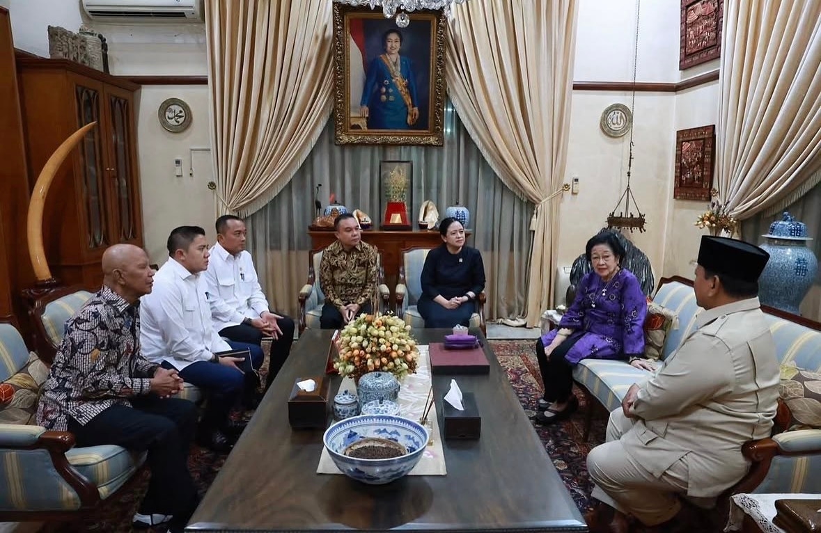 Presiden Prabowo Temui Megawati di Teuku Umar, PDIP: Tak Ada Bicara Politik