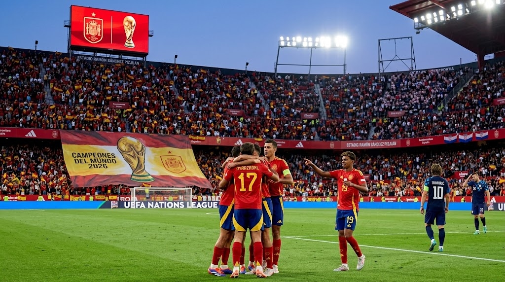 Prediksi Spanyol vs Kroasia di UEFA Nations League: Susunan Pemain, H2H, dan Skor