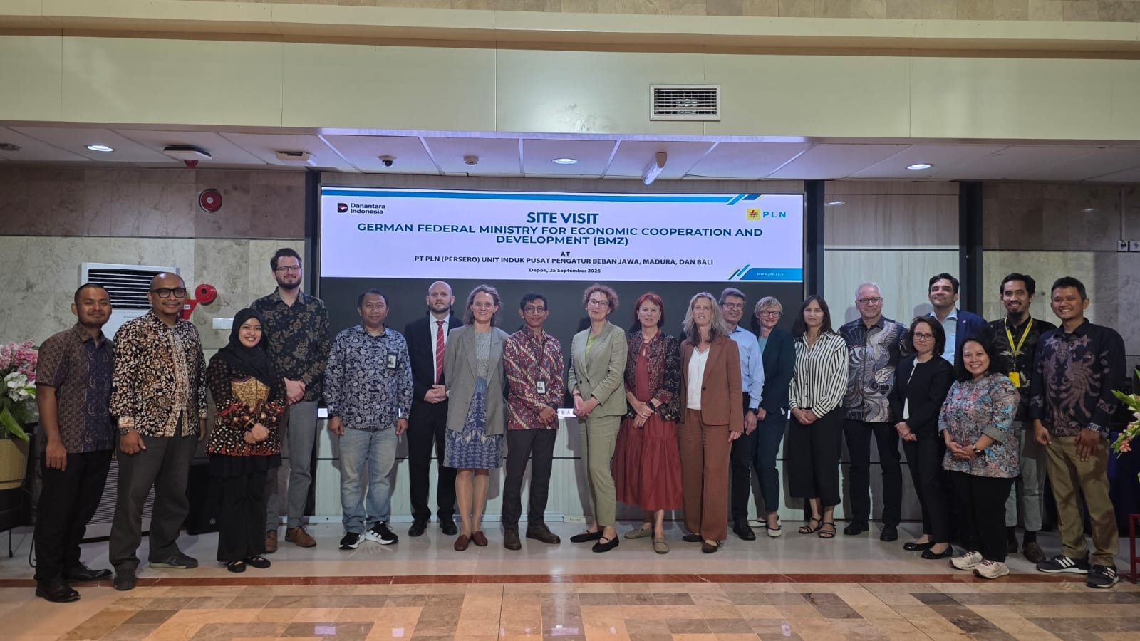 Perkuat Kolaborasi Kelistrikan Indonesia-Jerman lewat Integrasi EBT, PLN Terima Kunjungan Delegasi BMZ ke UIP2B JAMALI