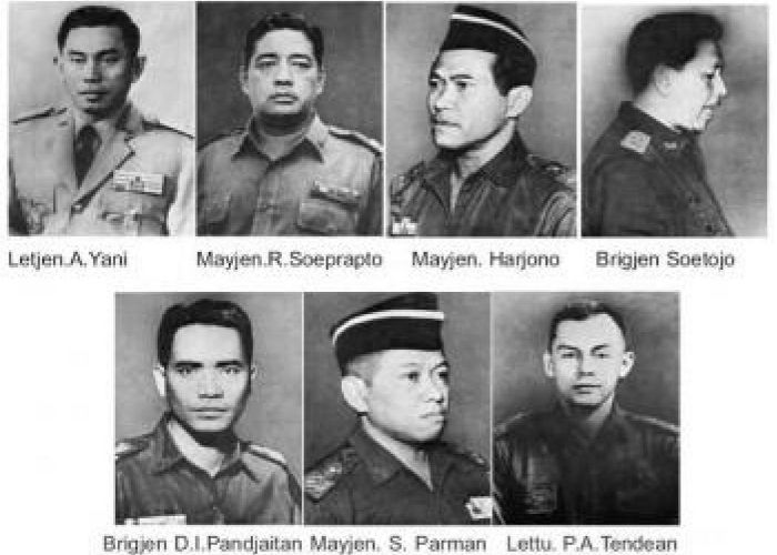 7 Jendral yang Dibunuh PKI dalam Peristiwa G30S, Ini Nama dan Jabatan Mereka!