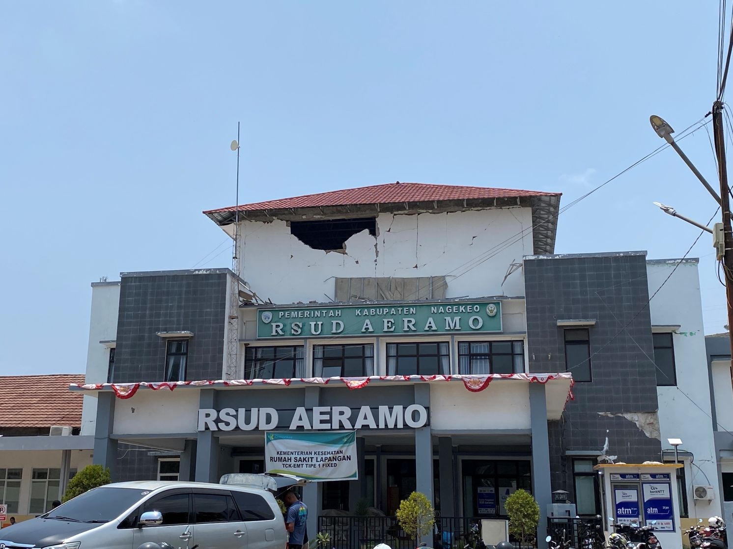 Cerita di Balik Tenda, RSUD Aeramo Jaga Layanan Tetap Berjalan Pascagempa