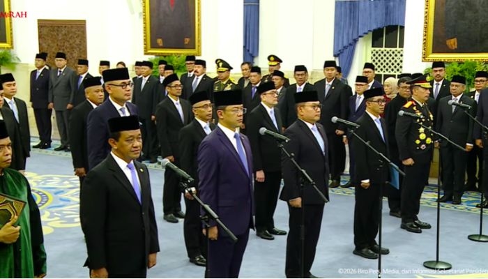 Prabowo Reshuffle Kabinet, Ini Daftar Menteri dan Wamen yang Dilantik Hari Ini