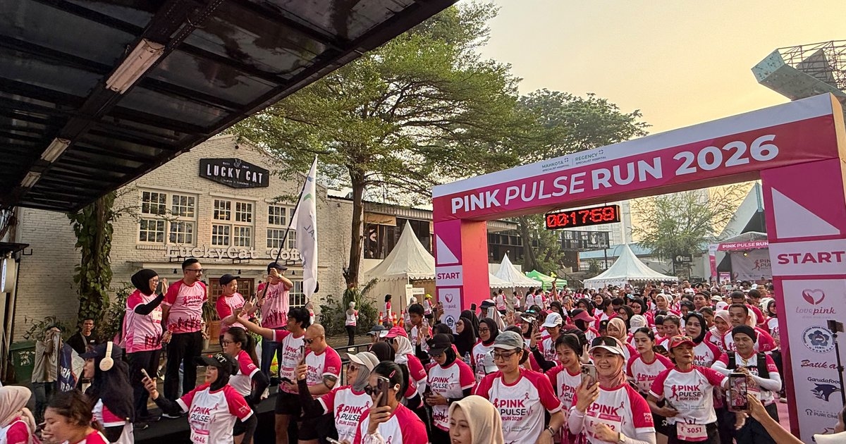 HMI Medical Malaysia Gelar Pink Pulse Run 2026 di Jakarta, Kampanye Edukasi dan Skrining Kanker Payudara