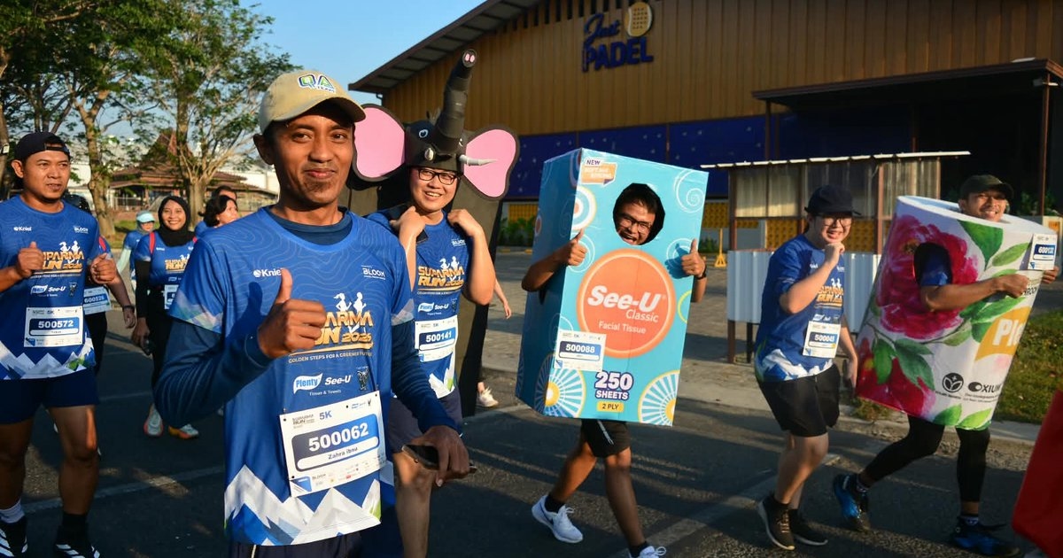 See-U Tissue Rayakan 50 Tahun Perjalanan PT Suparma Tbk Lewat Suparma Run 2026