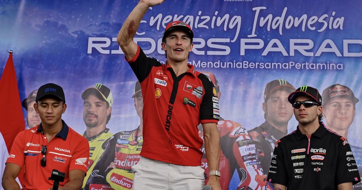 MotoGP Indonesia: Dibayangi Nasib Sial, Marc Marquez Bertekad Putus 'Kutukan' di Mandalika