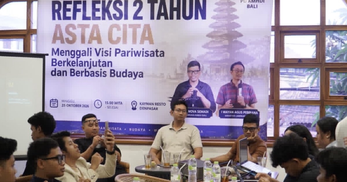 Dua Tahun Prabowo-Gibran, Aktivis Bali Soroti Arah Pariwisata Indonesia