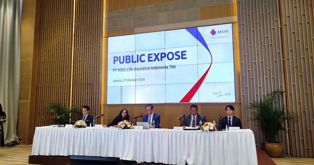 Laba MSIG Life Naik 69 Persen Jadi Rp181 Miliar, Premi Tumbuh hingga 27 Persen