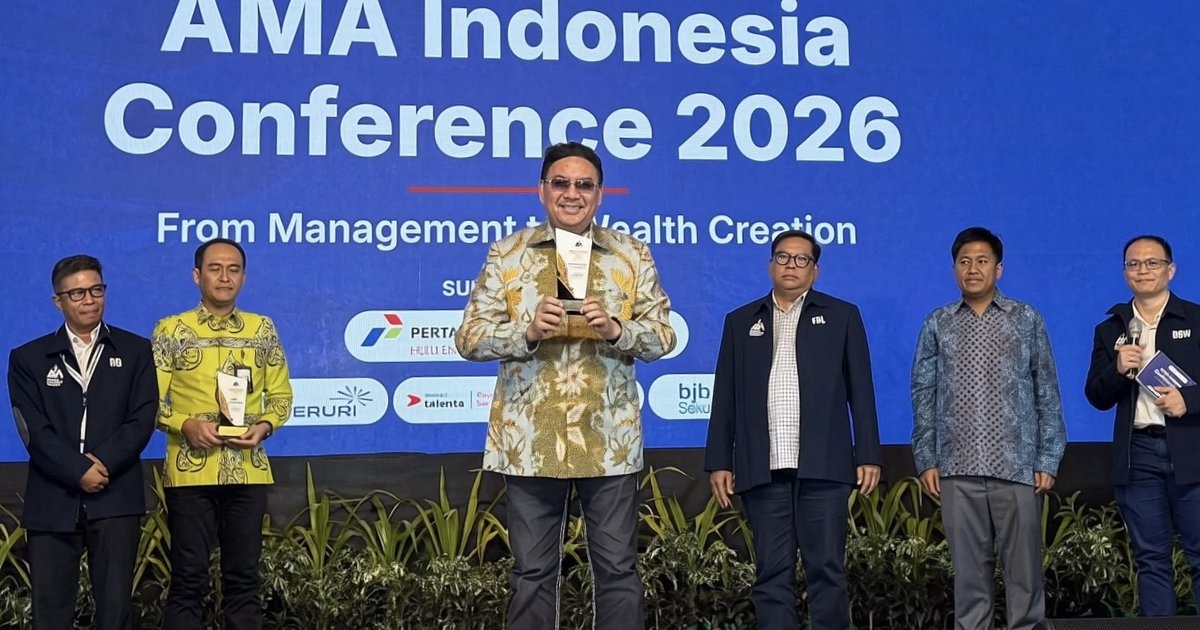 Denny JA Terima AMA Appreciation Award 2026, Soroti Makna Kepemimpinan Korporasi