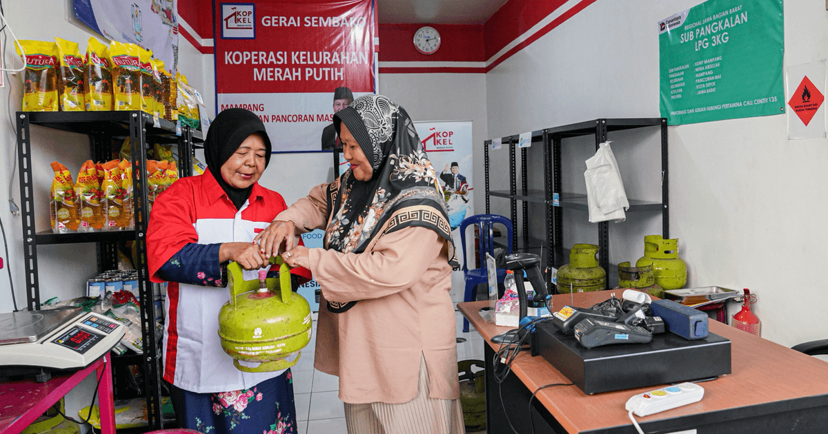 Pertamina Patra Niaga Salurkan LPG 3 Kg ke 958 KDKMP