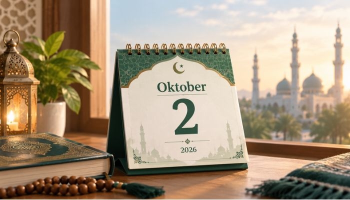 Hari Ini Tanggal Berapa Hijriah? Cek Kalender Islam 2 Oktober 2026