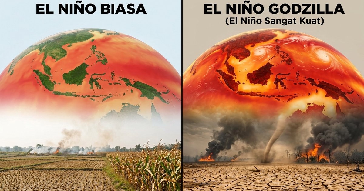 Apa Bedanya El Nino Biasa dengan El Nino Godzilla? Ini Penjelasannya