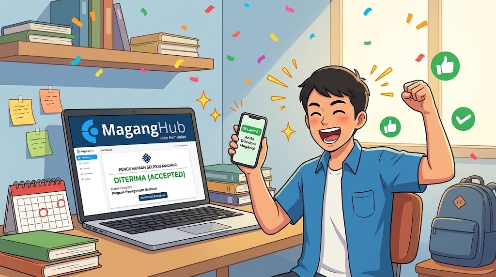 Cari Pengalaman Kerja? Kenali Berbagai Manfaat Magang Hub Kemnaker