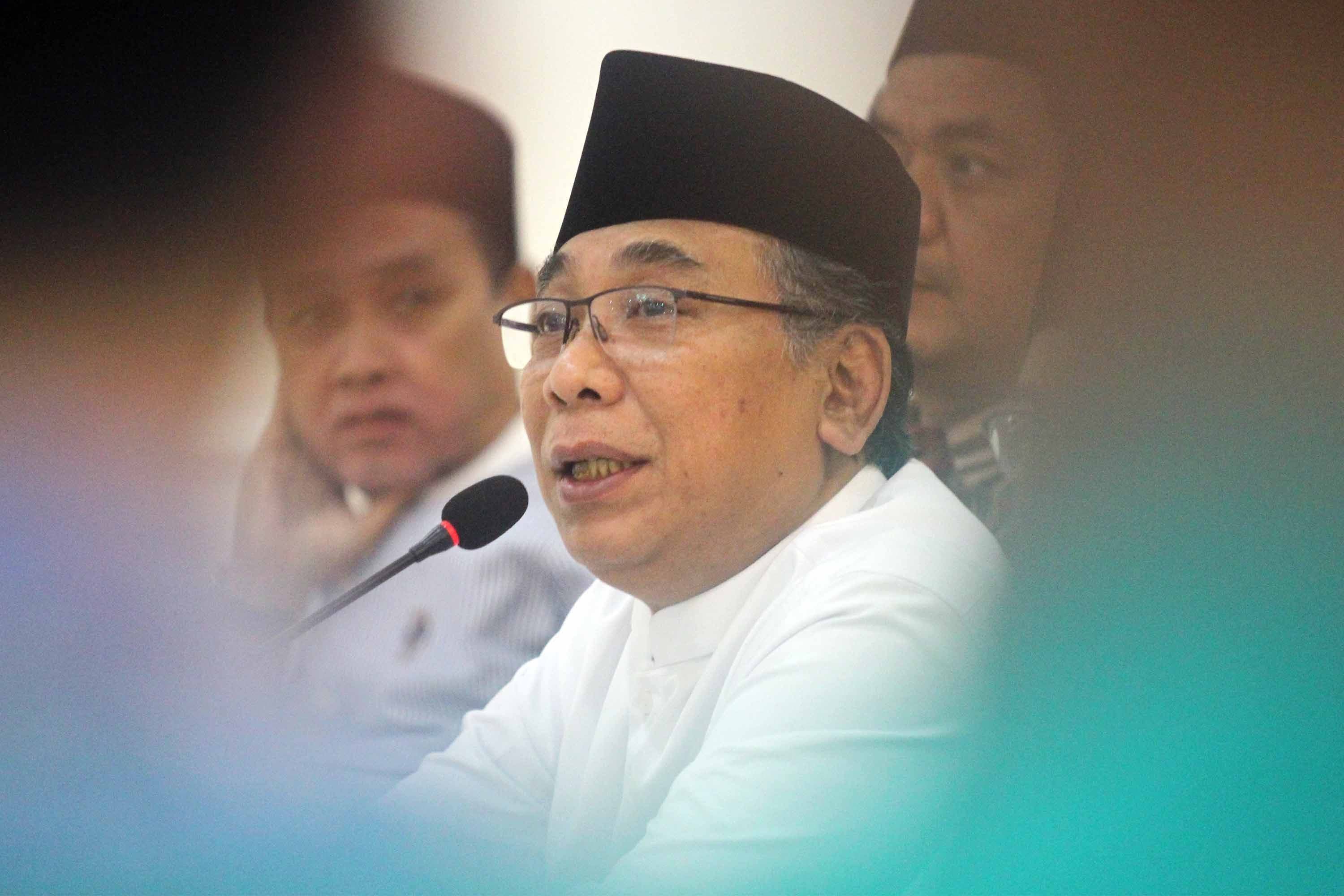 Gus Yahya di Hadapan Prabowo: Warga NU Siap Berkhidmat untuk Bangsa dan Negara