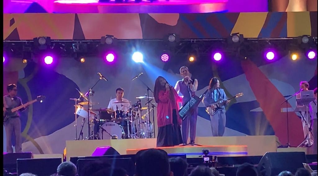 Neno Warisman Manggung Bareng Fariz RM Di Acara Synchronize Festival 2023