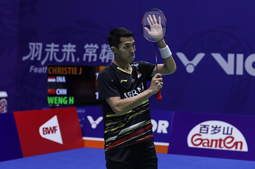 China Terbuka: Jojo Lanjutkan Tren Positif, Langkah Chico Dihentikan Axelsen