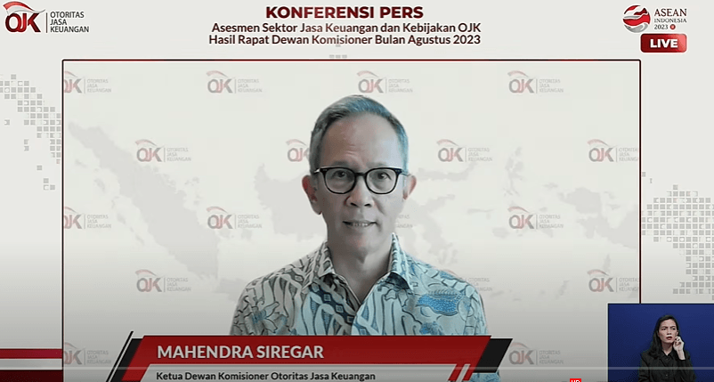 OJK: Stabilitas Sektor Jasa Keuangan RI Agustus 2023 Terjaga