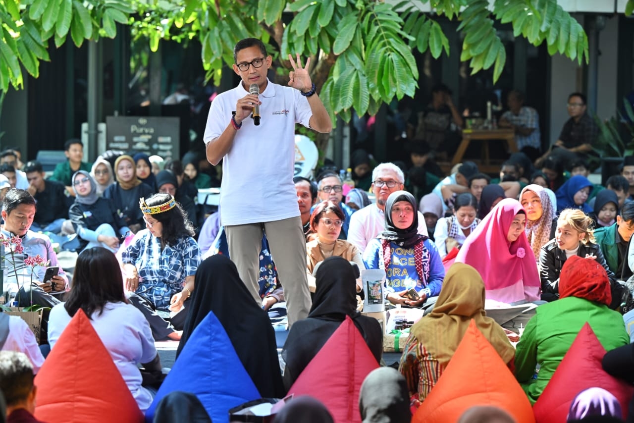 Sandiaga Uno Berdayakan Pemuda Desa, Wujudkan 4,4 Juta Lapangan Kerja Baru