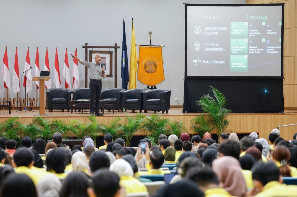 Ganjar Dorong Transformasi 6 Pilar Untuk Manfaatkan Bonus Demografi Indonesia