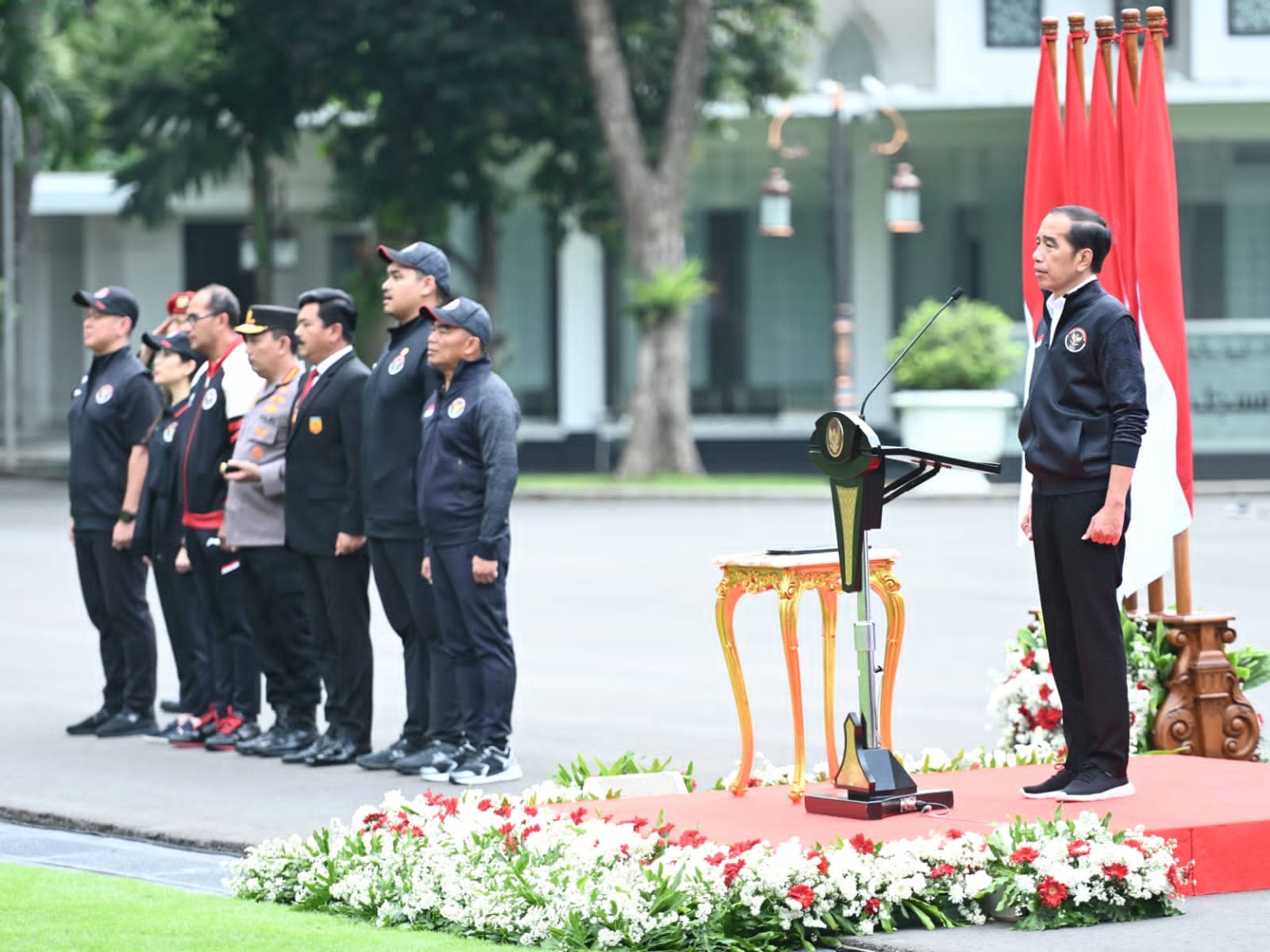 Asian Games: Lepas Atlet Di Istana, Jokowi Targetkan Indonesia 10 Besar