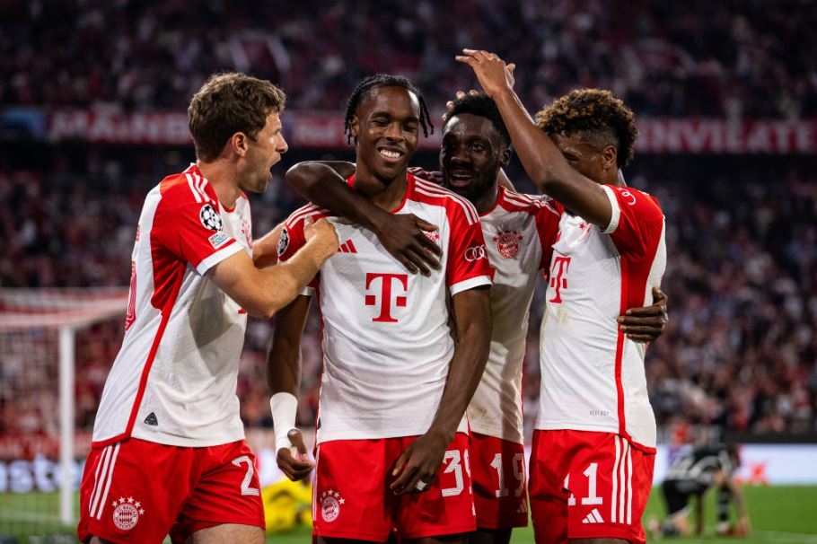 Hasil Liga Champions: Muenchen Kalahkan MU, Arsenal Bantai PSV