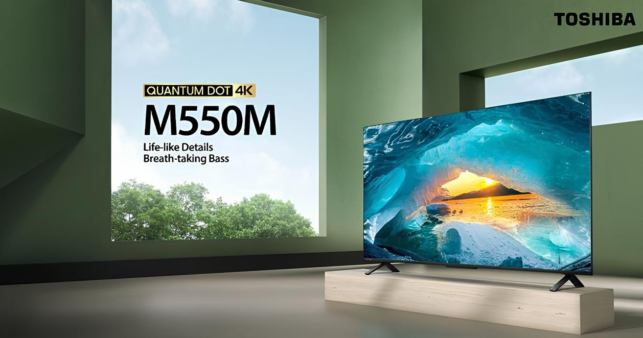 Dibekali AI, Ini Spesifikasi Toshiba New Quantum Dot TV M550M