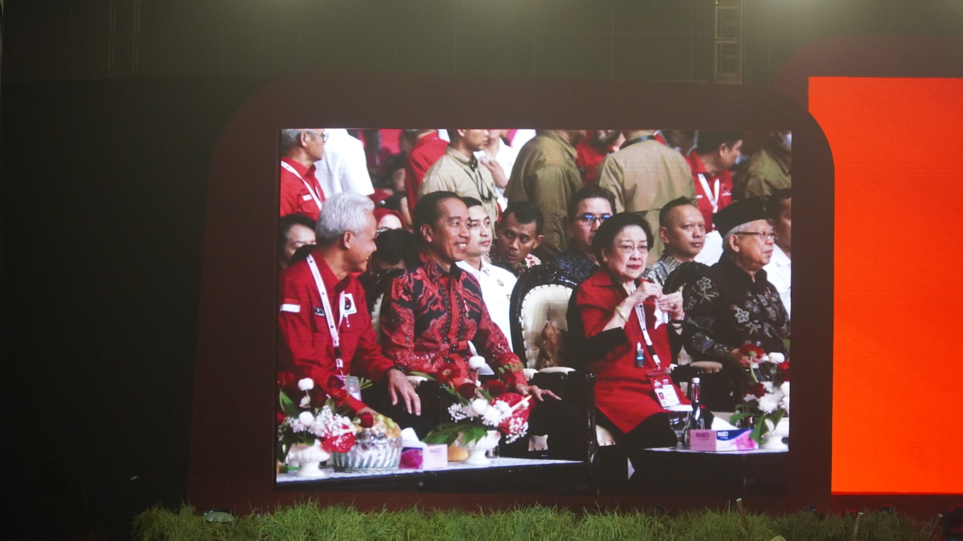 Rakernas PDIP, Jokowi-Ganjar Saling Lempar Pujian