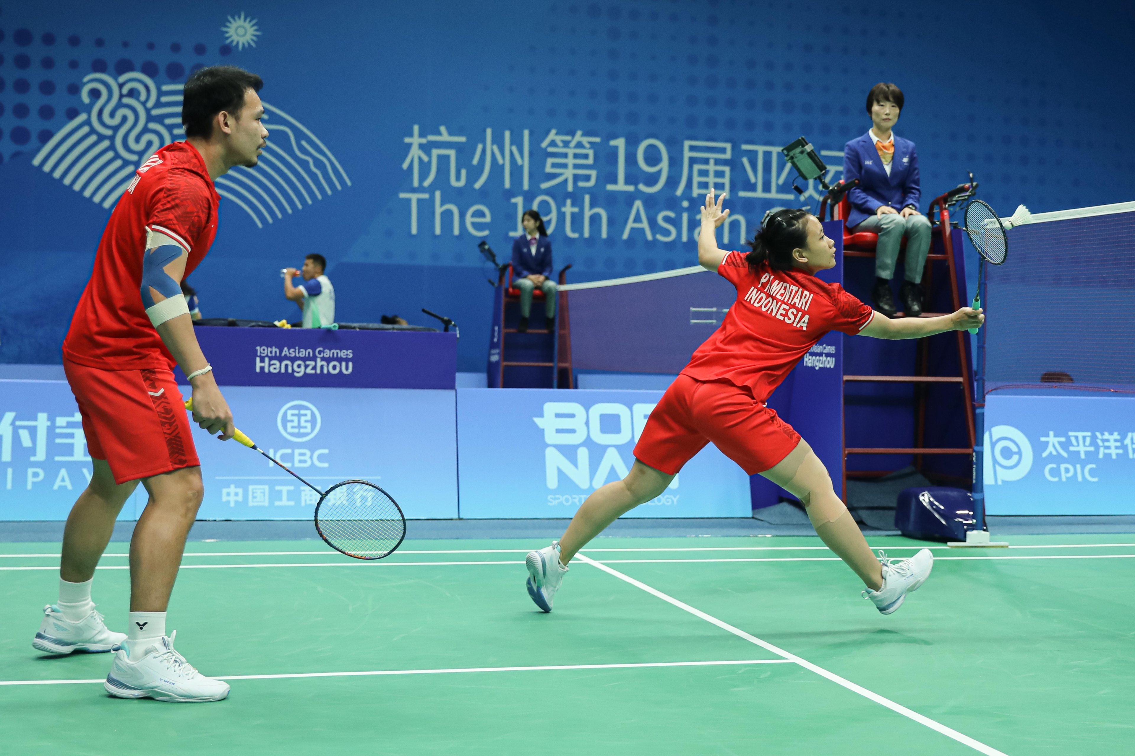 Asian Games: Rehan/Lisa Tersingkir, Rinov/Pitha Perpanjang Nafas