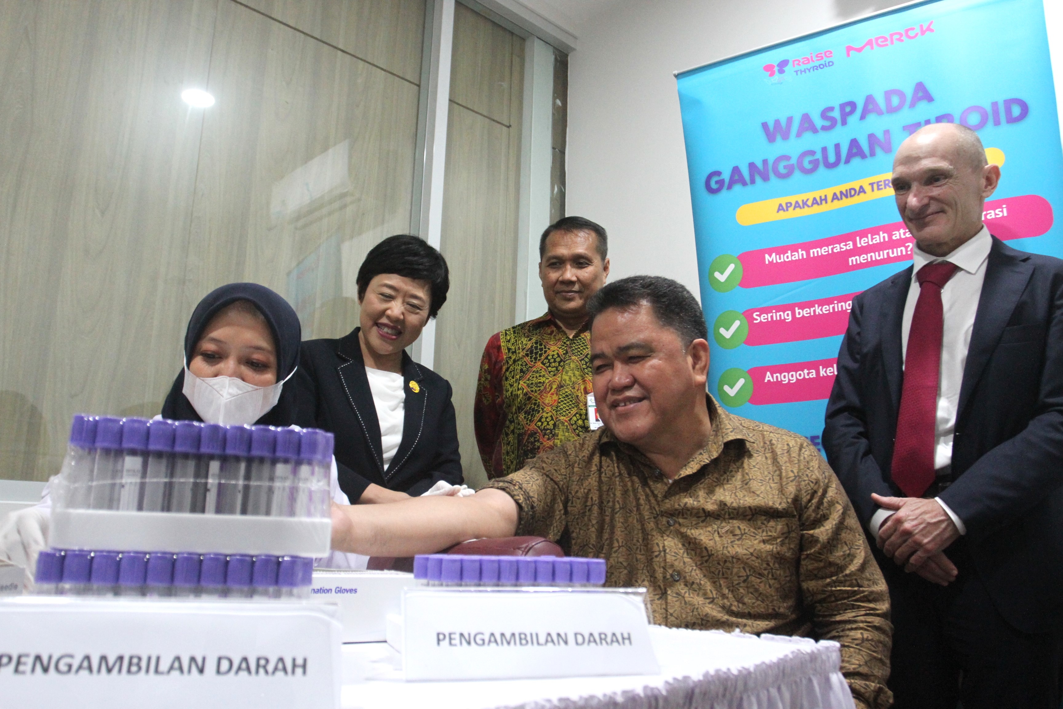 Merck Gelar Skrining Tiroid Gratis