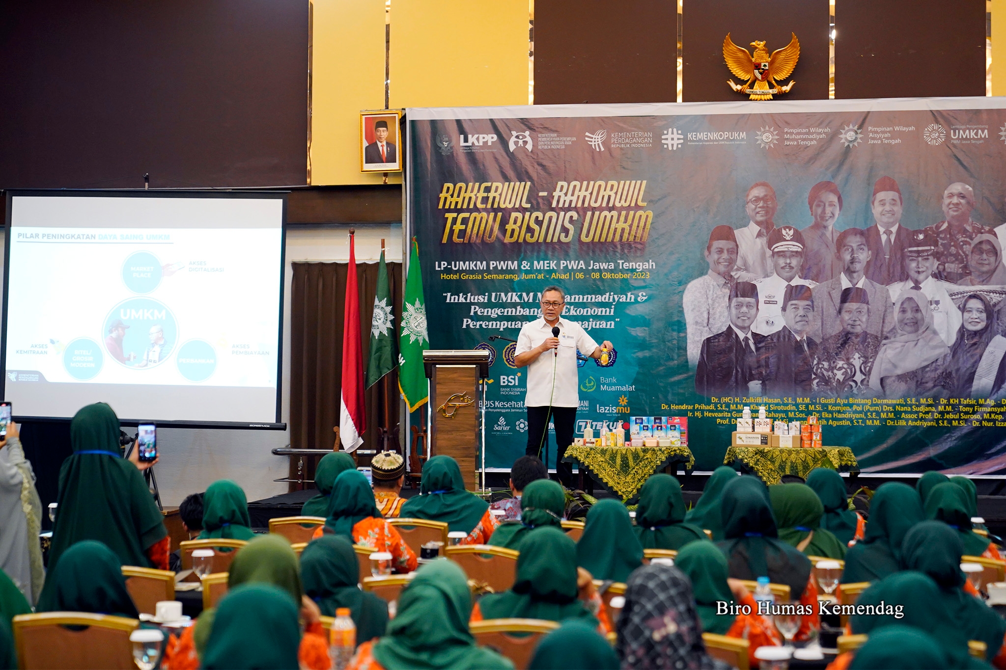 Di Rakorwil PWM Semarang, Mendag Zulhas: Kerja Sama Bentuk Ekosistem Untuk UMKM Maju