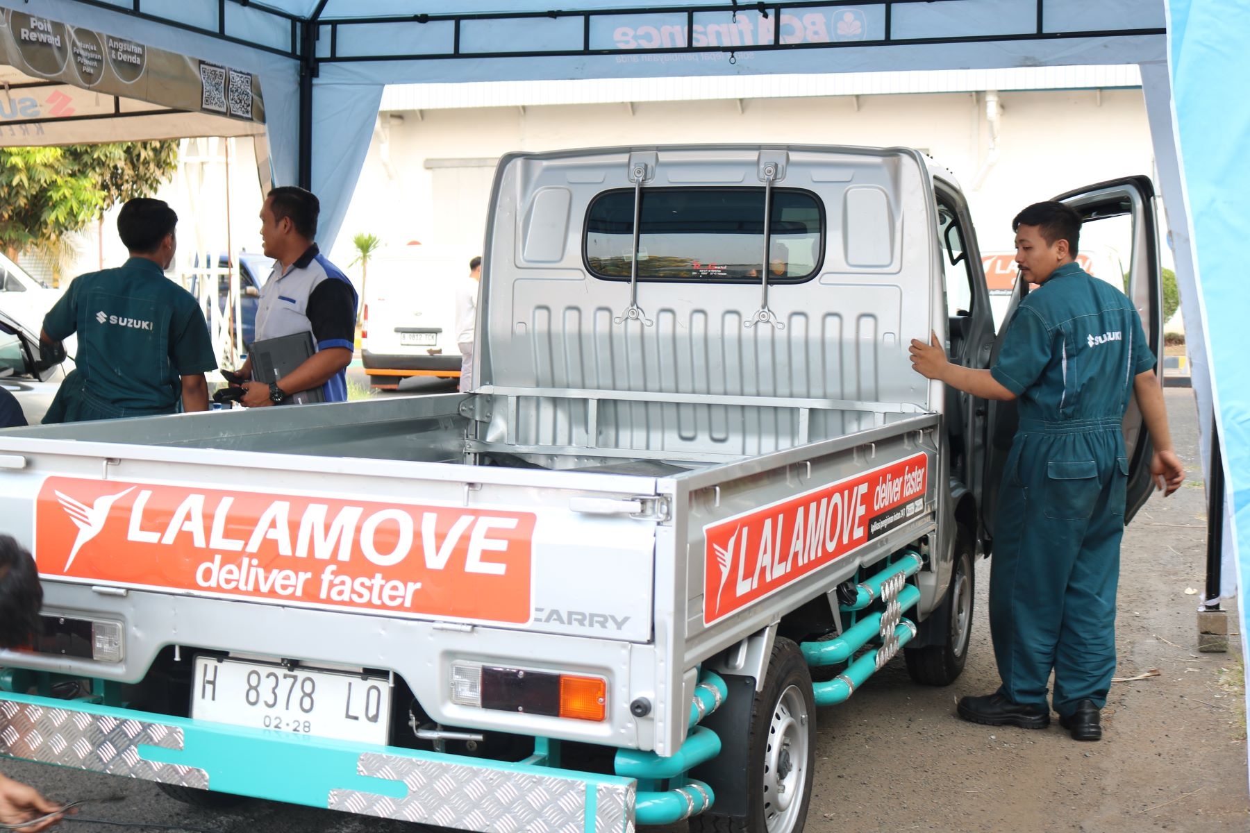 Suzuki Trada Group Dan Lalamove Gelar Uji Emisi Gratis