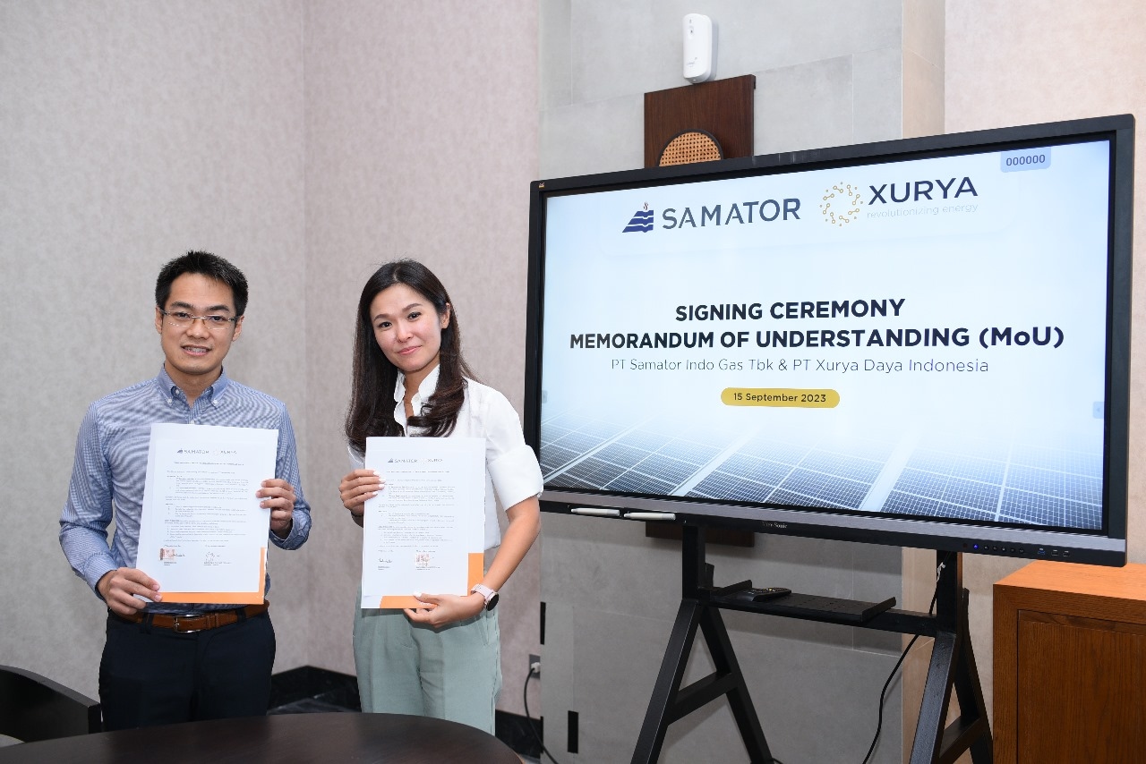 Xurya Gandeng Samator Genjot Bisnis PLTP Atap