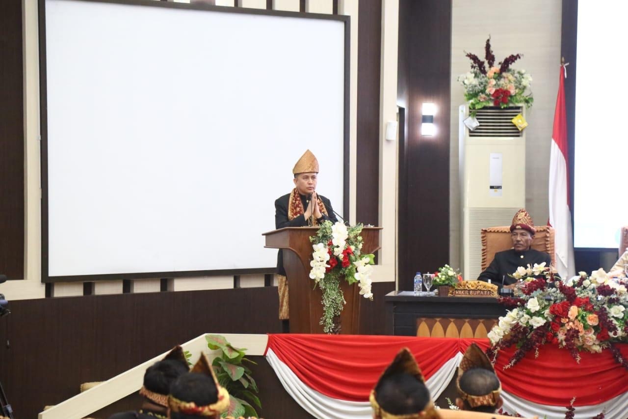 Doa Pj Gubernur Sumsel Di HUT Ke-78 Kabupaten OKI: Semoga Masyarakat Kian Maju Dan Lebih Sejahtera