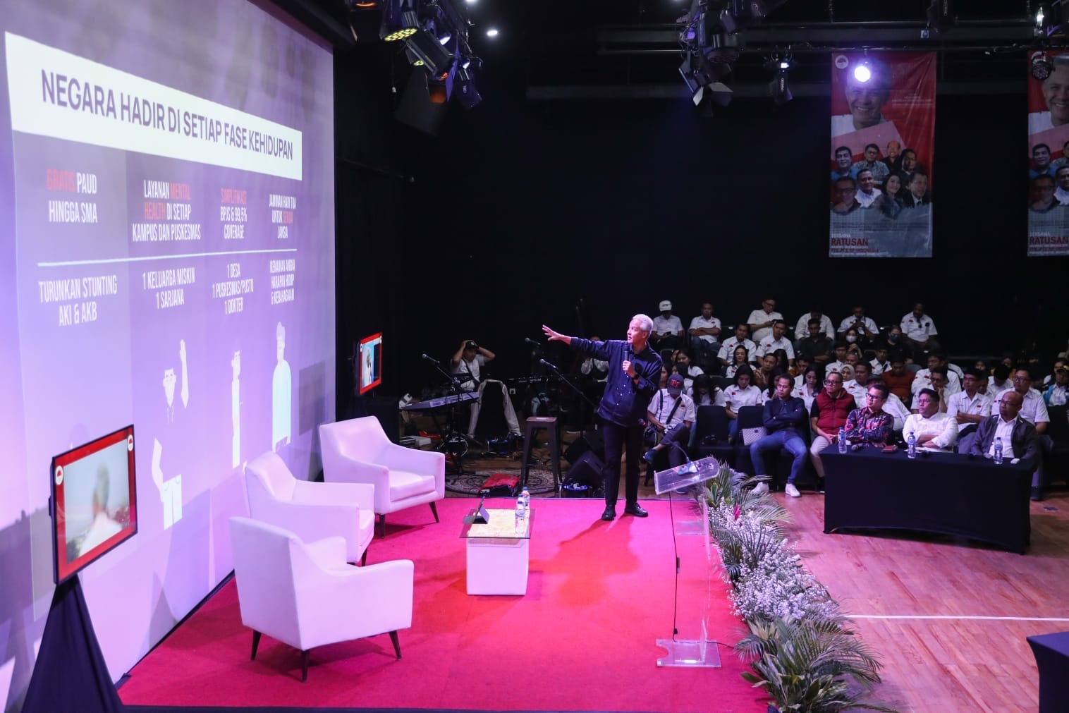 Ganjar Dan Ratusan Alumni HMI Diskusikan Masa Depan Bangsa
