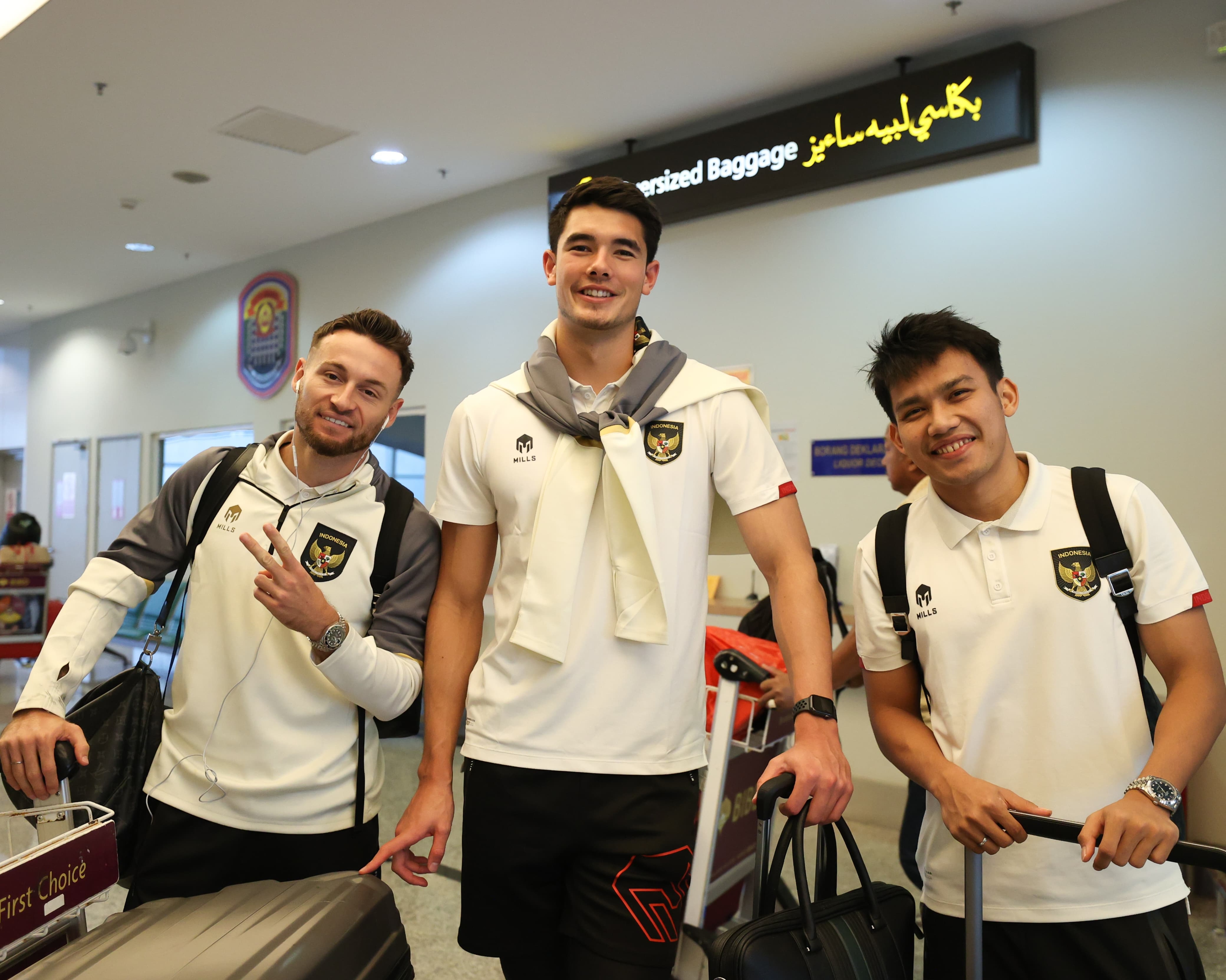 Brunei vs Indonesia: Skuat Garuda Mendarat Di Bandar Seri Begawan Sore Tadi