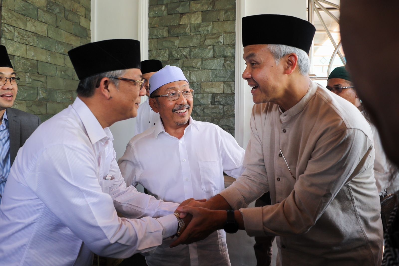 Sambangi Ponpes Al Hikam, Ganjar Kenang Sosok Kiai Hasyim Muzadi