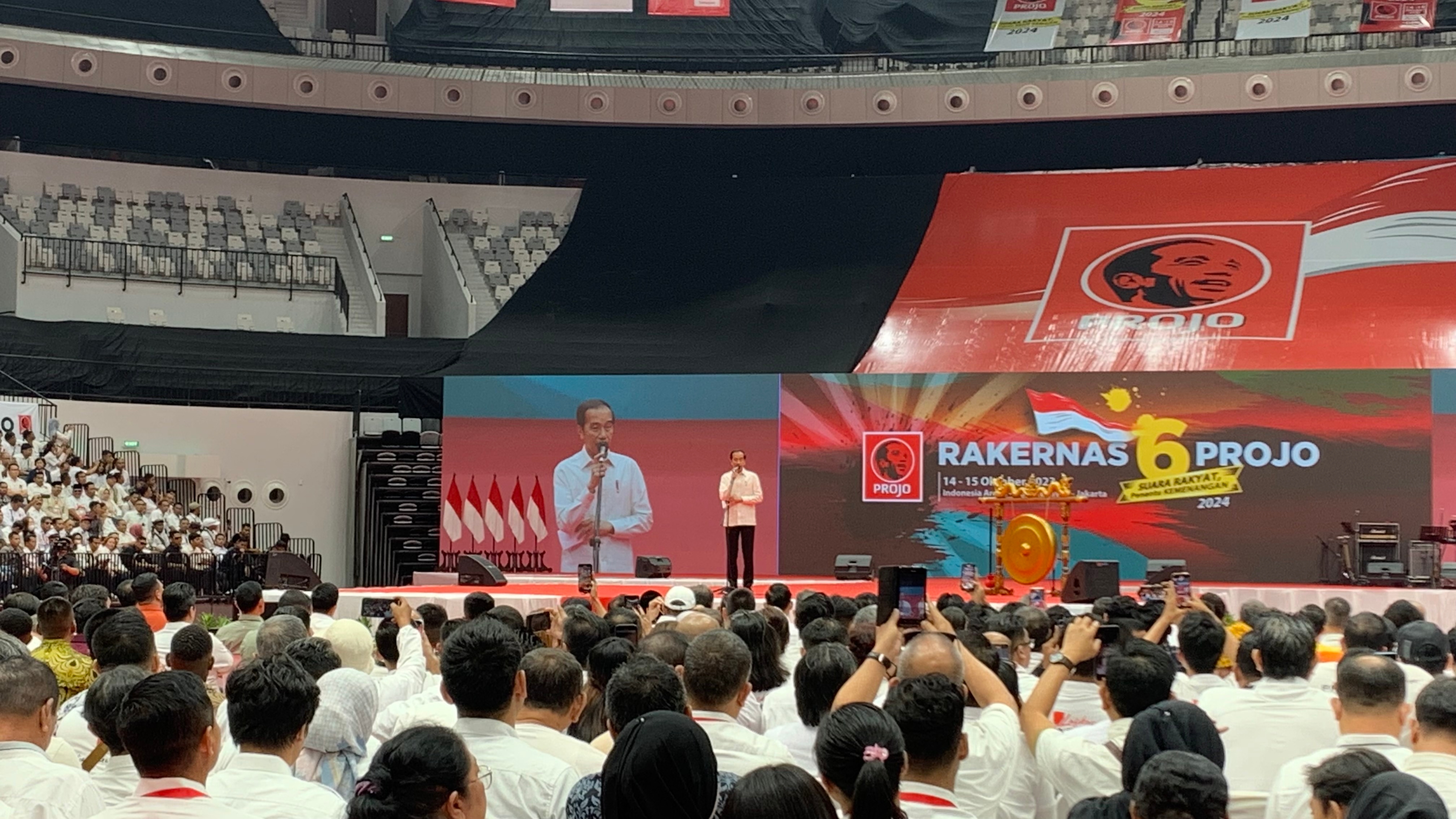 Rakernas Projo Antiklimaks, Tak Dihadiri Capres