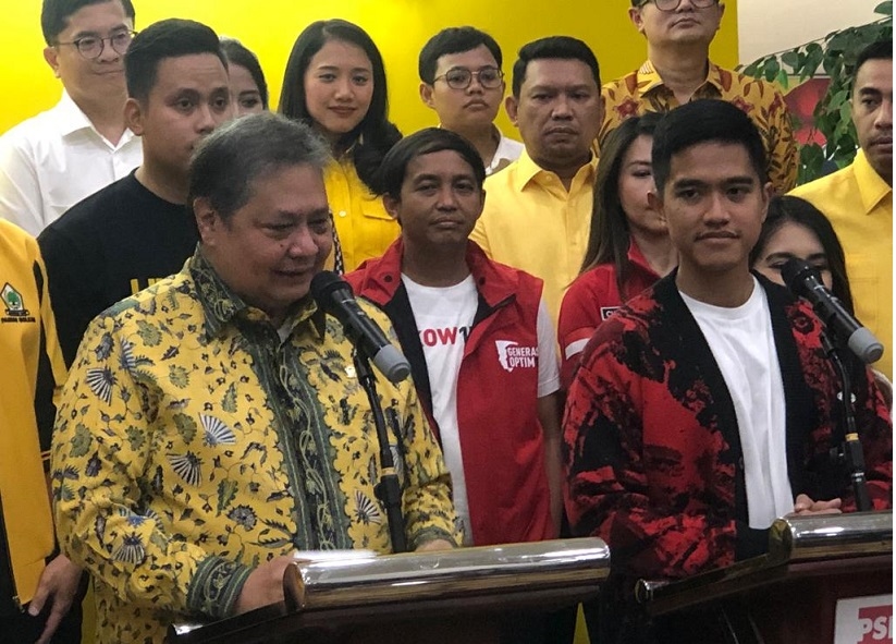 Airlangga: Gibran Cocok Pakai Jaket Kuning, Apalagi Under 40