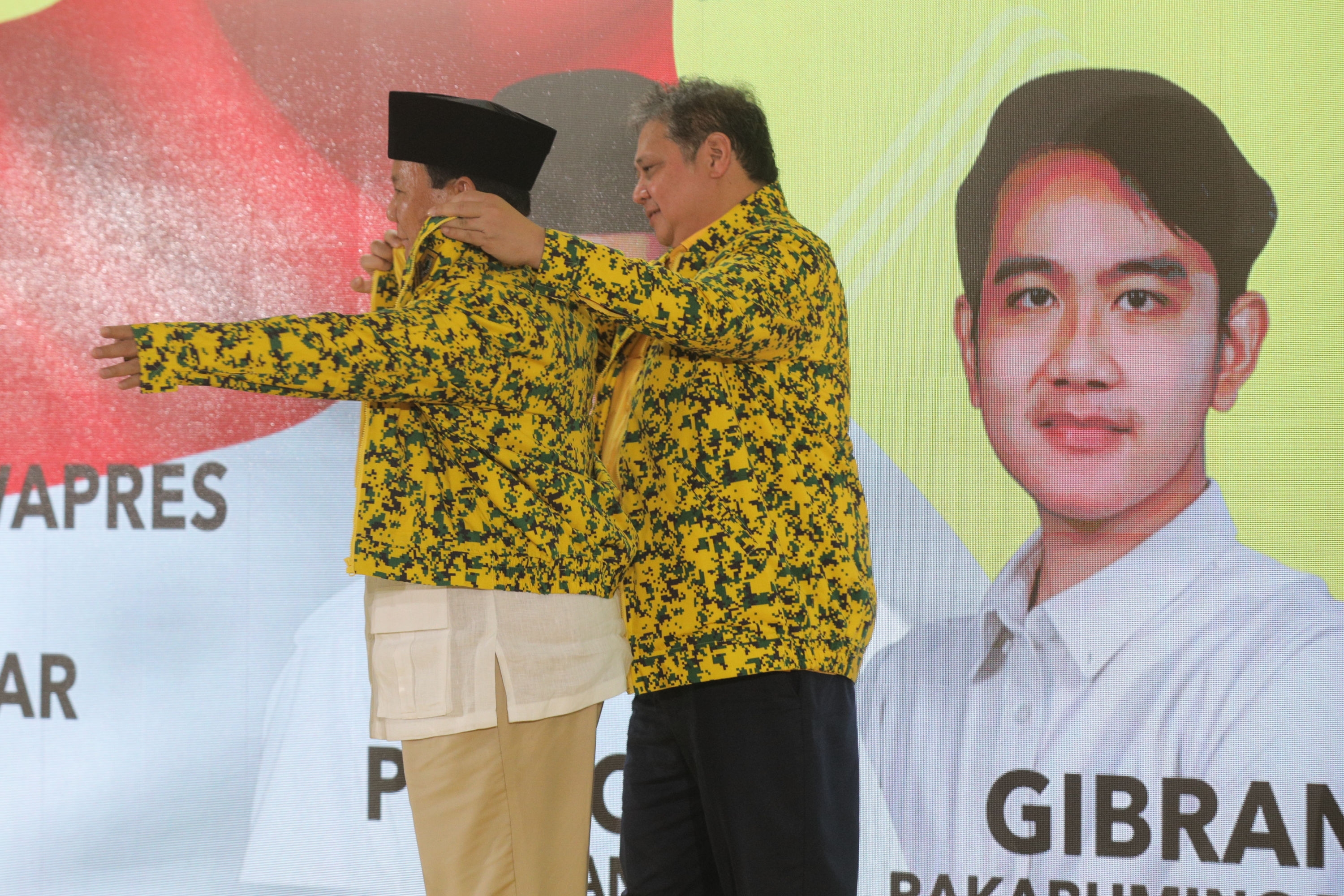 Usai Golkar Deklarasi Gibran, Prabowo-Airlangga Datangi Istana Merdeka