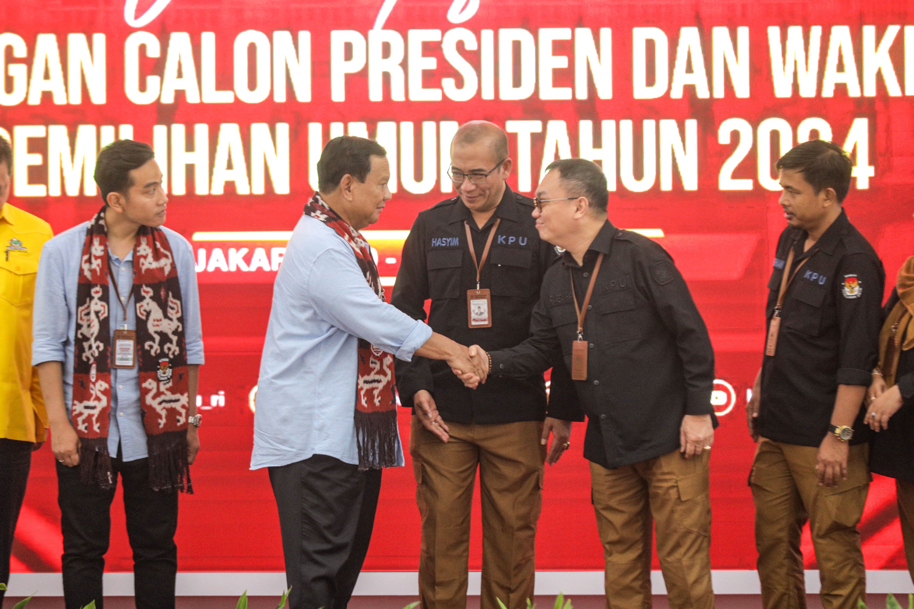 Ketua KPU Sebut Prabowo-Gibran Daftar Di Hari Keramat