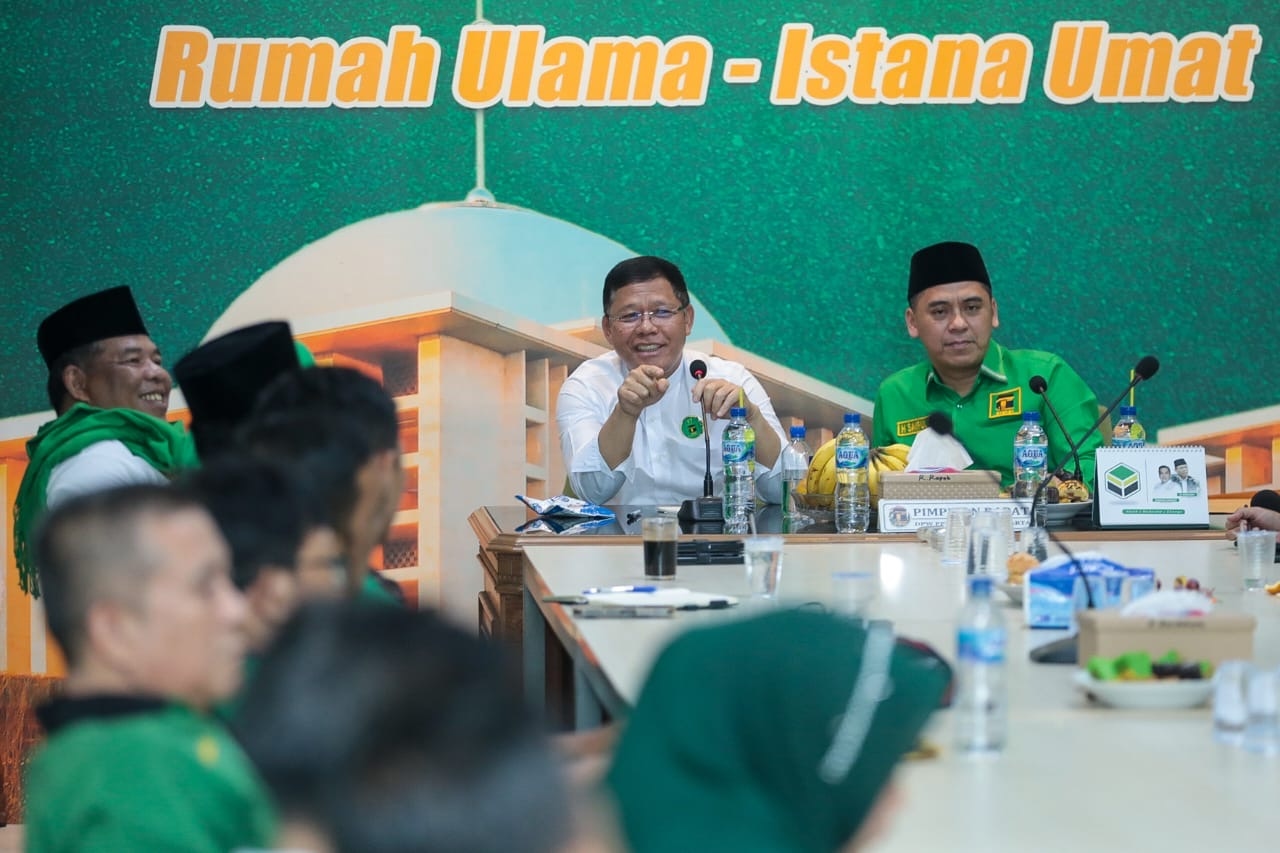 Mardiono Kunjungi DPW PPP DKI Jakarta, Beri Pengarahan Untuk Pemenangan Pemilu 2024