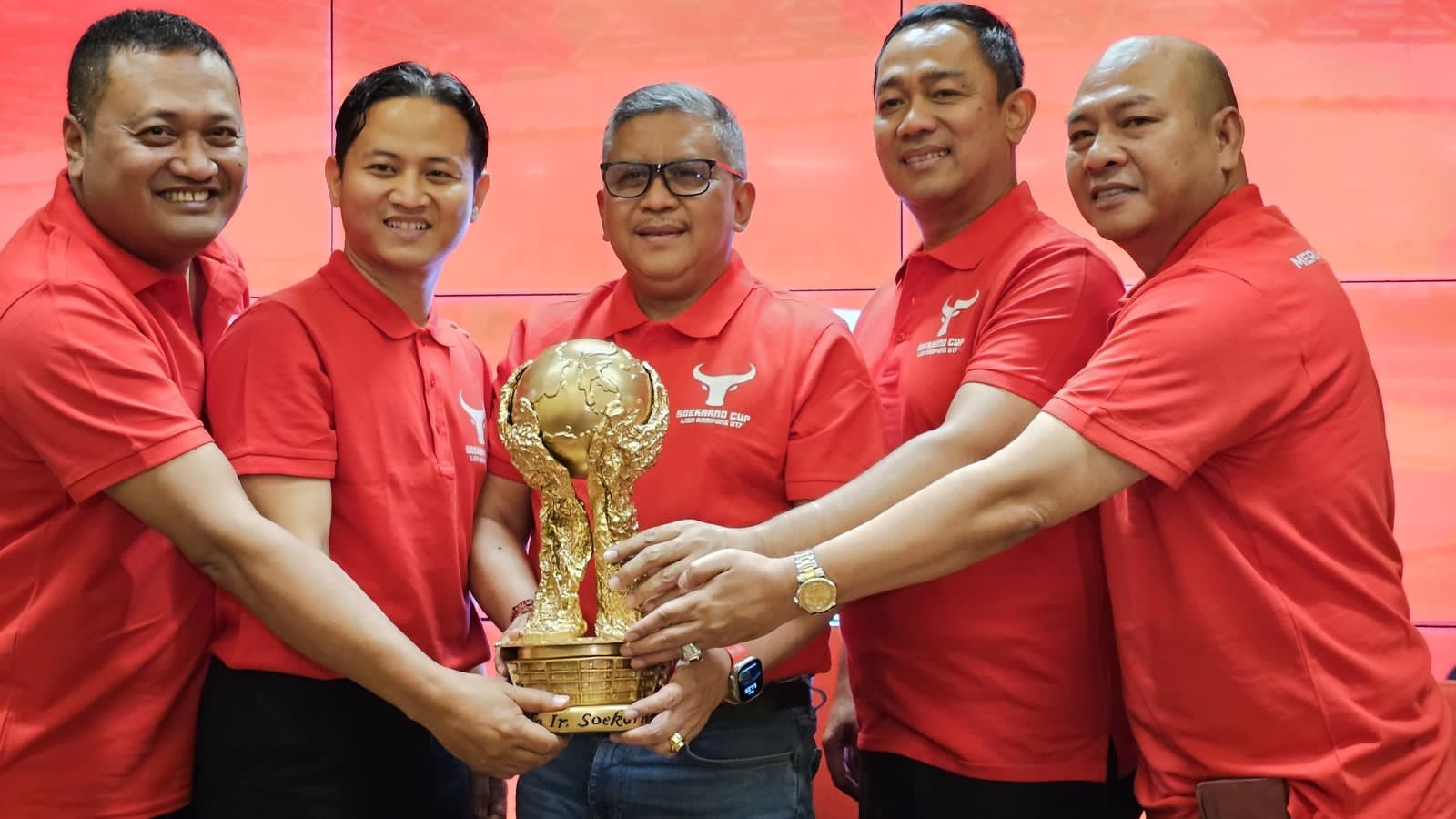Ganjar Bakal Tonton Final Liga Kampung Soekarno Cup, Bukan Kampanye