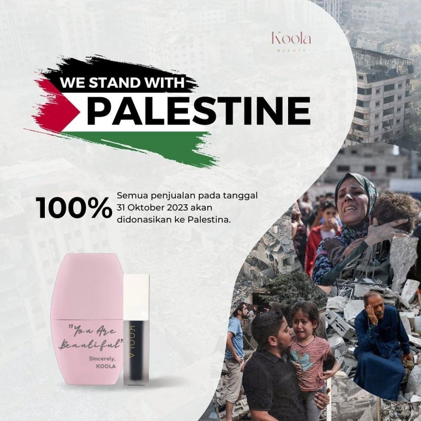 Daftar Produk Lokal Indonesia Yang Dukung Palestina Dengan Donasikan Pendapatannya