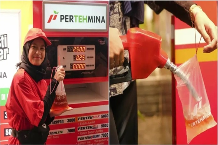Beli Es Teh Seperti Isi Bensin, Begini Konsep Unik dari Pertehmina Yang Buat Geleng Kepala