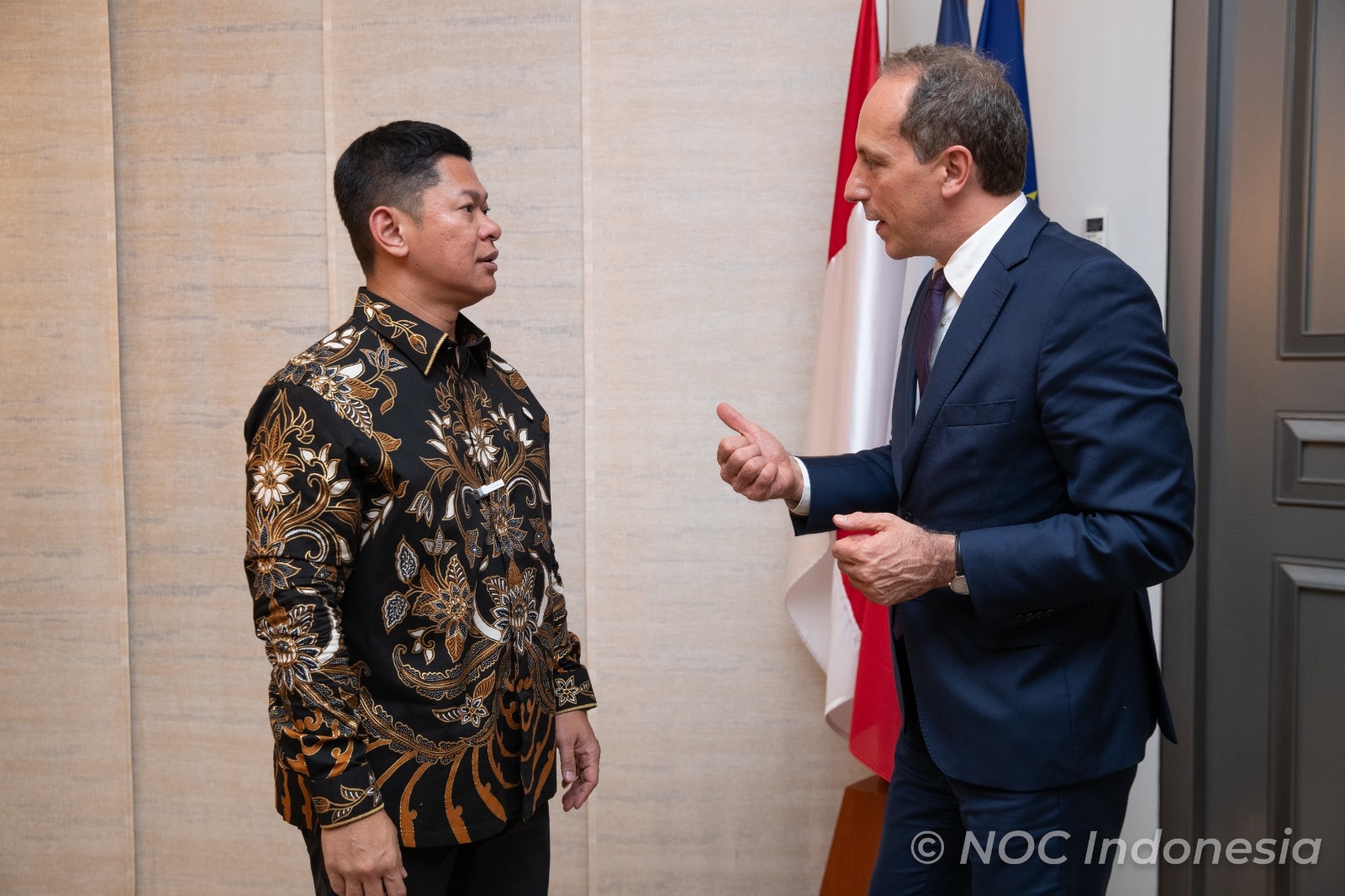 Jumpa Dubes Prancis, Ketua KOI Mantapkan Diplomasi Olahraga Menuju Olimpiade Paris 2024