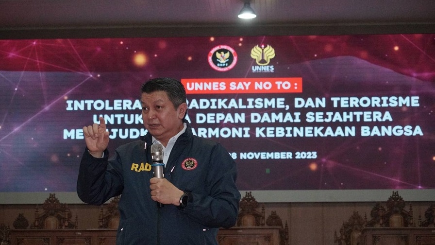 Pola Serangan Teroris Berubah, Kepala BNPT Ingatkan Mahasiswa Waspada